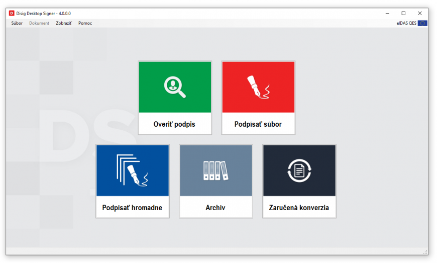 Disig Desktop Signer 4.0